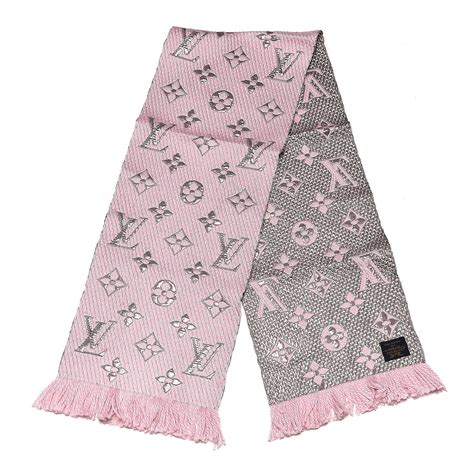 louis vuitton pink scarf